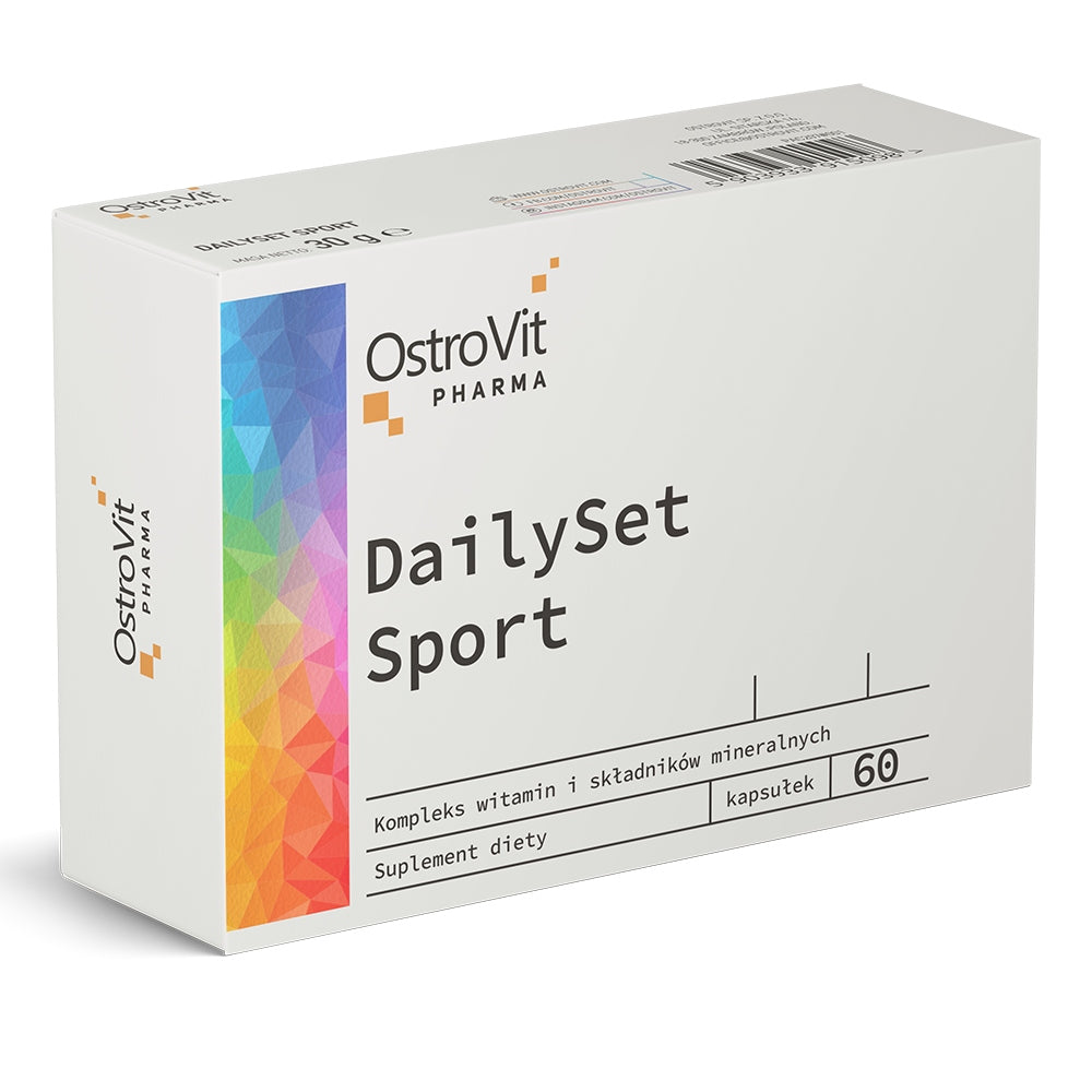 2 PIECES - OSTROVIT DailySet Sport (60 caps.)