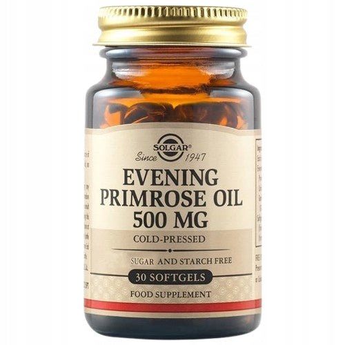 2 PIECES - SOLGAR Evening Primrose Oil 500 mg - with Evening Primrose 500mg (30caps)