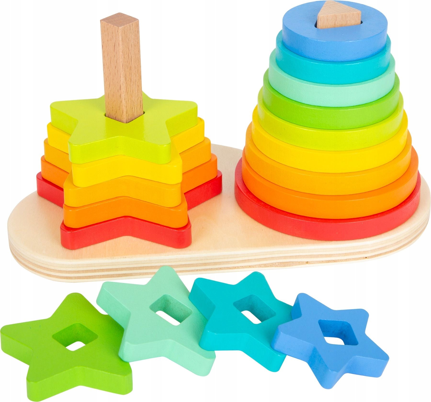 Kleine Fuß-Stehpyramide 19-tlg 