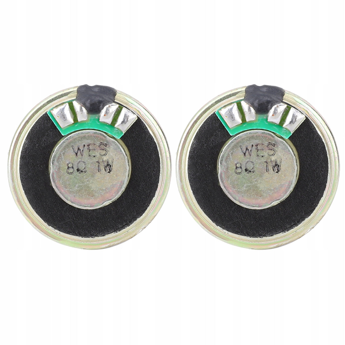 2 Pack 8ohm 1W Tube Speaker Stereo Audio Speaker 28mm OO Diameter