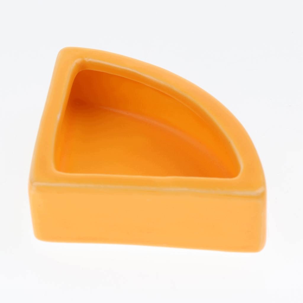 2 Pack Ceramics Bowls/dish Gecko,s, Orange Angle M Packaging status original