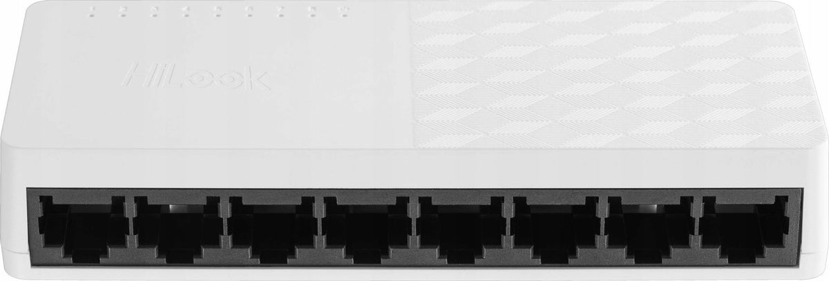 2-Pack HiLook by Hikvision SW-08-D 8-Port Switch