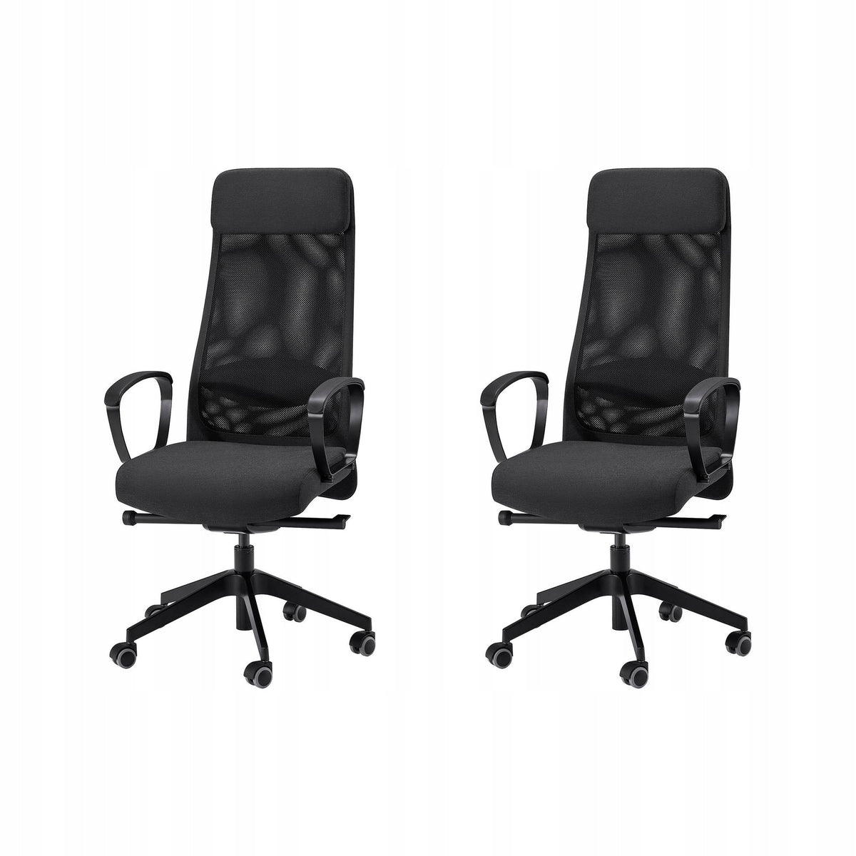 2 Pack MARKUS Office Chair - Vissle Dark Grey Small