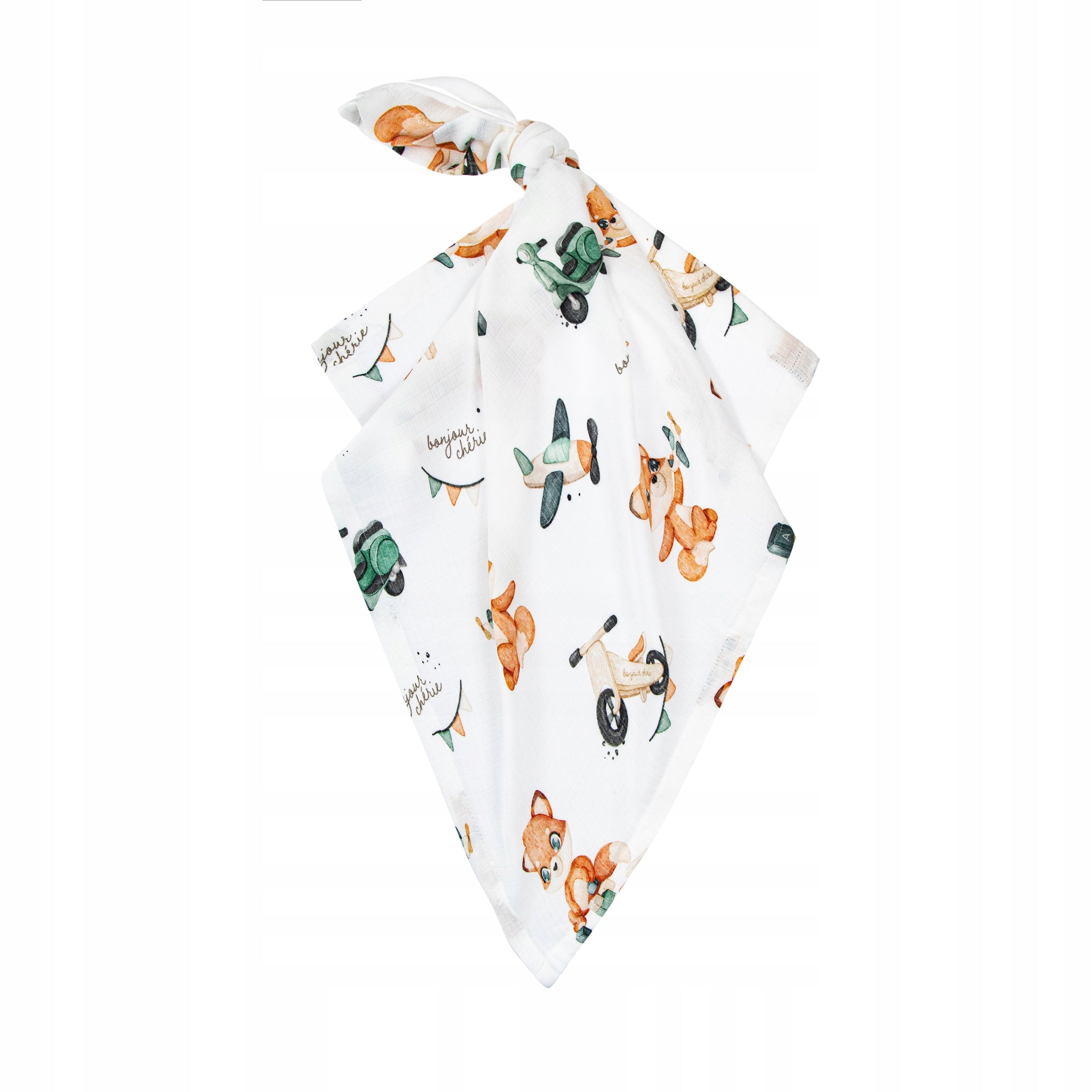 2 Pcs Bamboo Diaper Sweeteners Retro Fox 70x70 cm BonjourCherie Manufacturer code 5907701423310