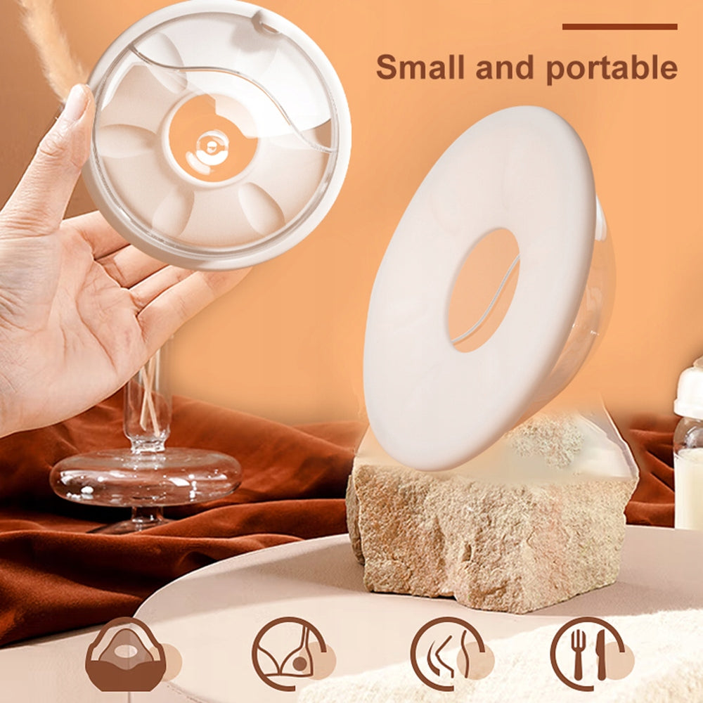 2 Pcs Handy Breastfeeding Milk Container Handheld Qh