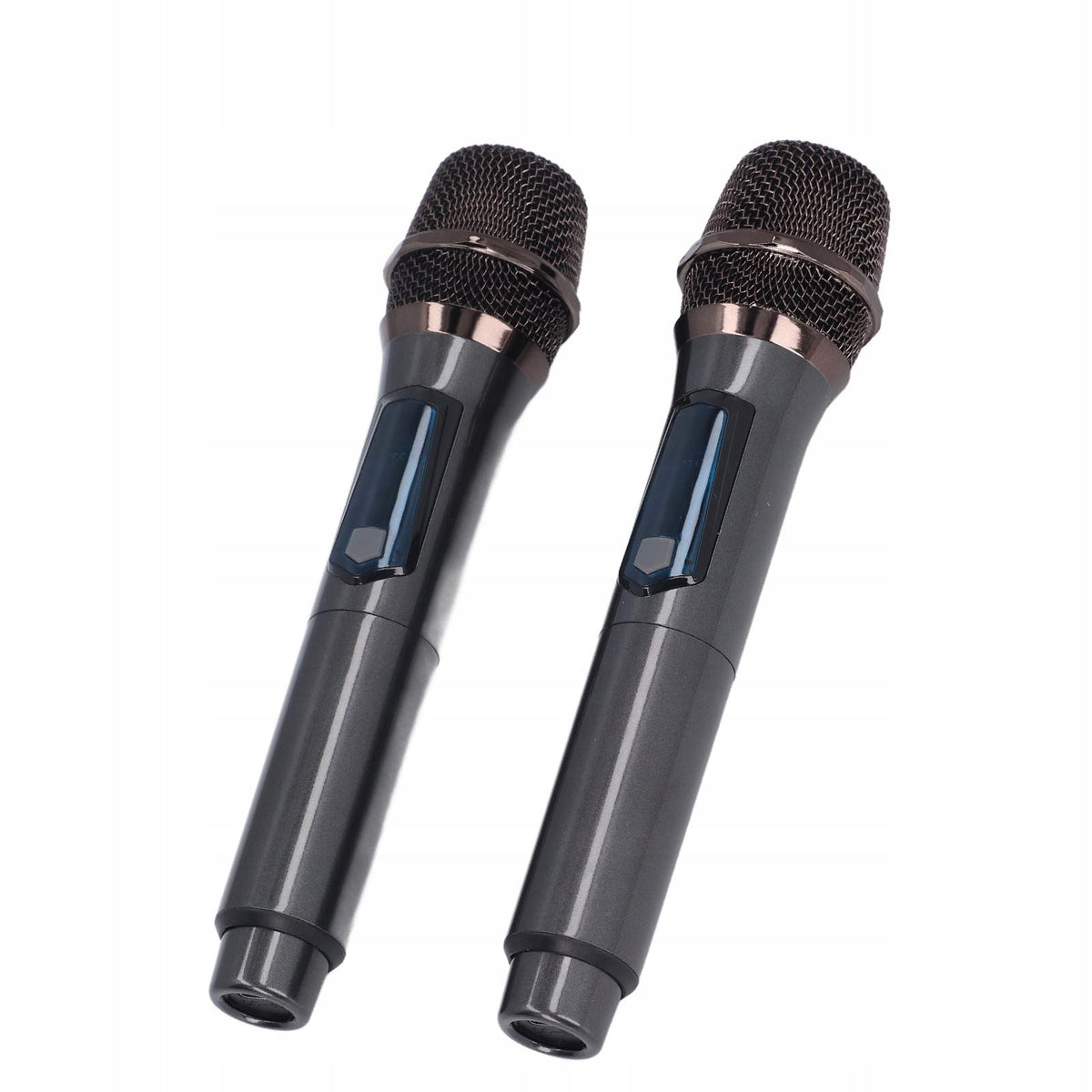 2 Pcs Wireless Microphones with Receiver LED Screen Handheld E2 Kit Brand no brand
