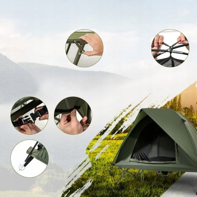2 Person Camping Tent with Outdoor Camping Rack EAN (GTIN) 5906482707145