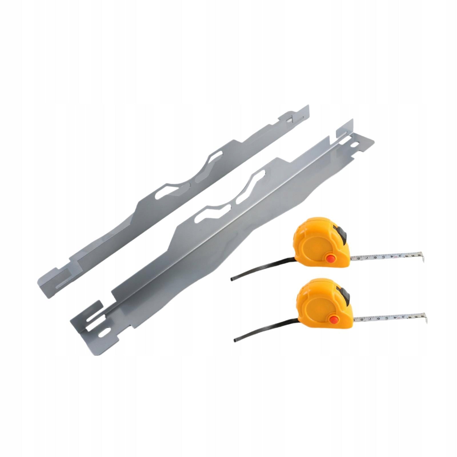 2 Pieces Car Auto Wheel Alignment Tool with Hanging Hole Accessories argent Brand no brand