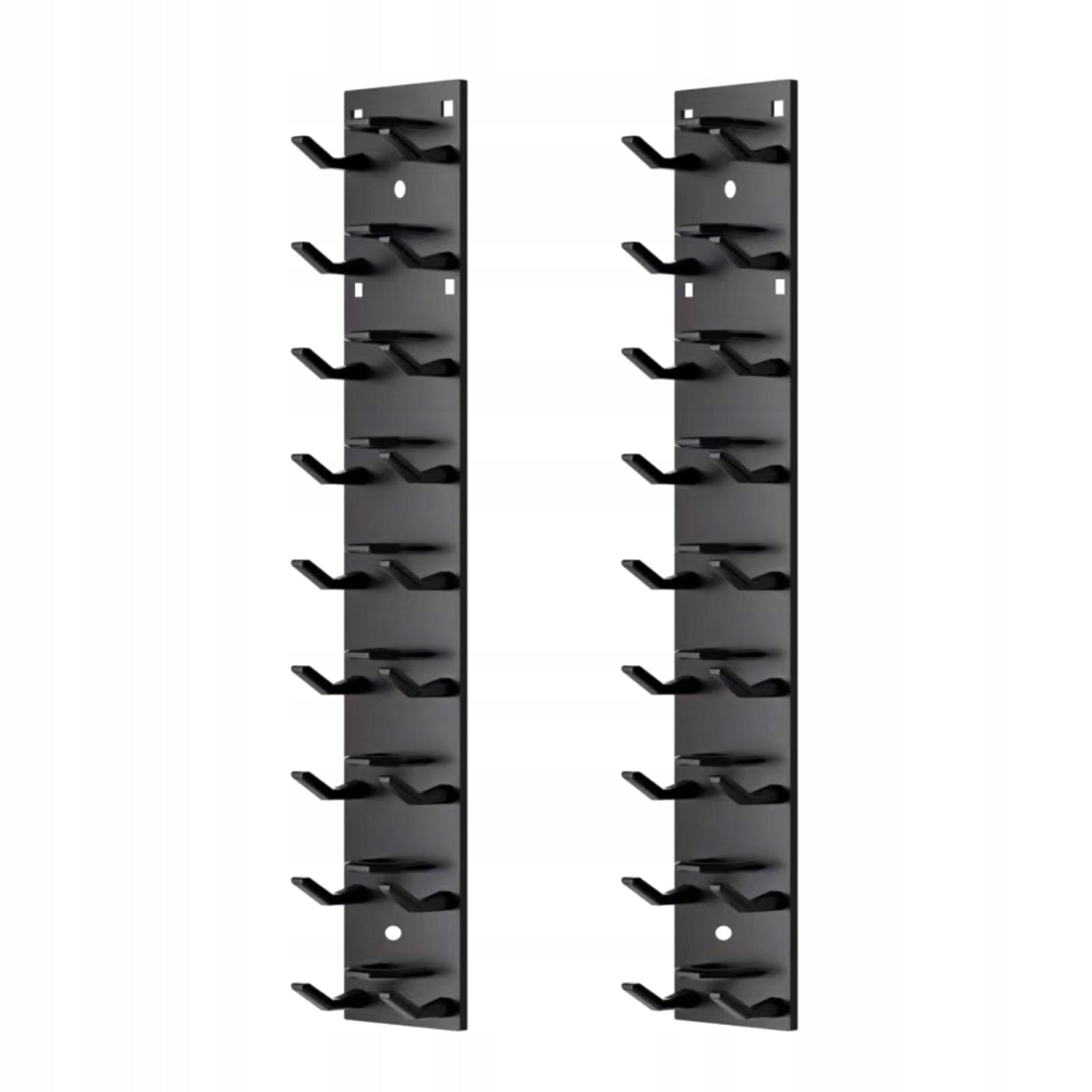 2 Pieces Hat Organizer for Baseball Caps Multipurpose Hat Racks Hat Black Packaging status original