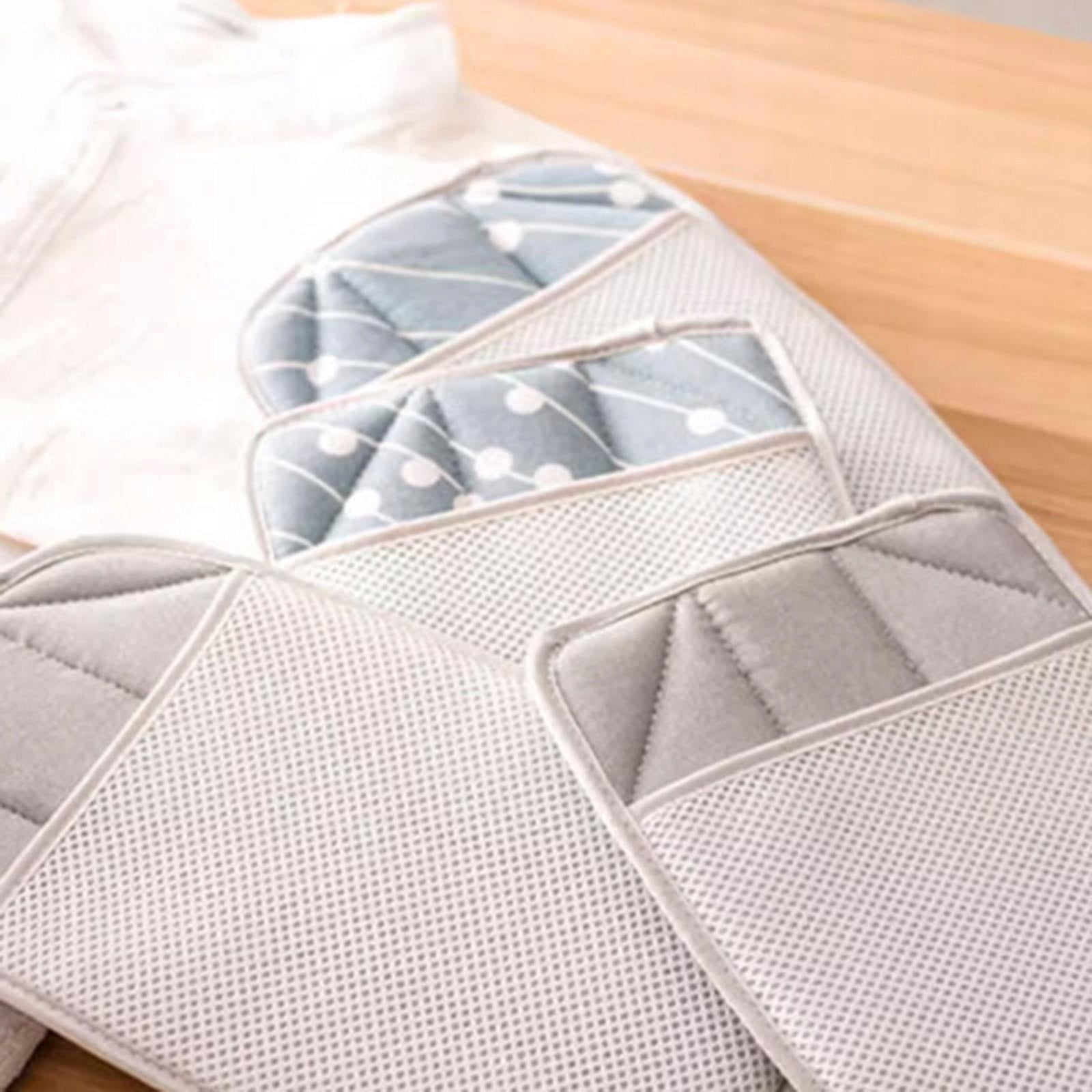2 Pieces Ironing Gloves Mini Steam Ironing Board for Collar round head Packaging status original