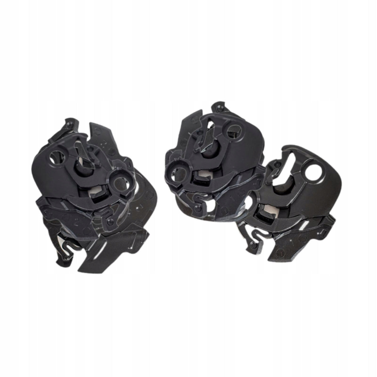 2 Pieces Open Face Helmet Base Practical Easy Installation High Performance Packaging status original