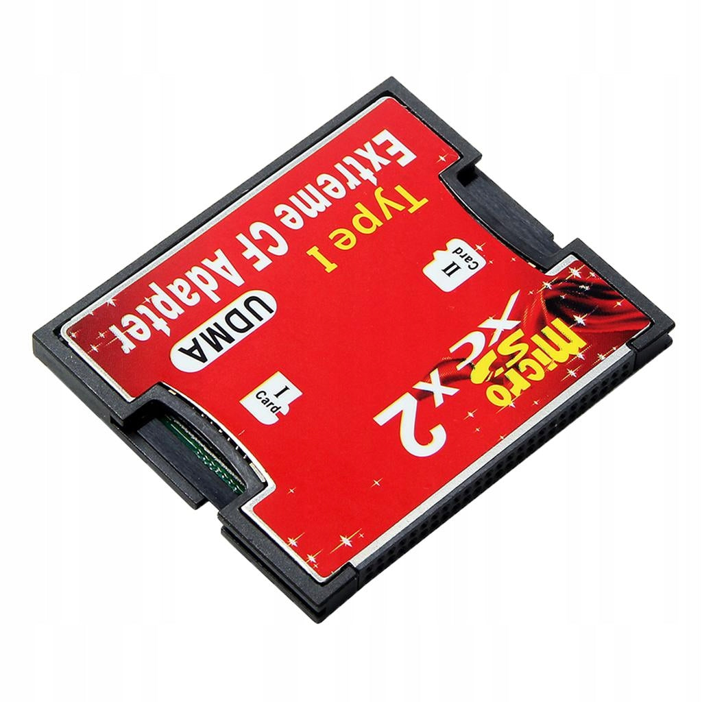 2 Port Single Flash MMC Standard CF Type CF Card Adapter High for Camera ( Kind universal