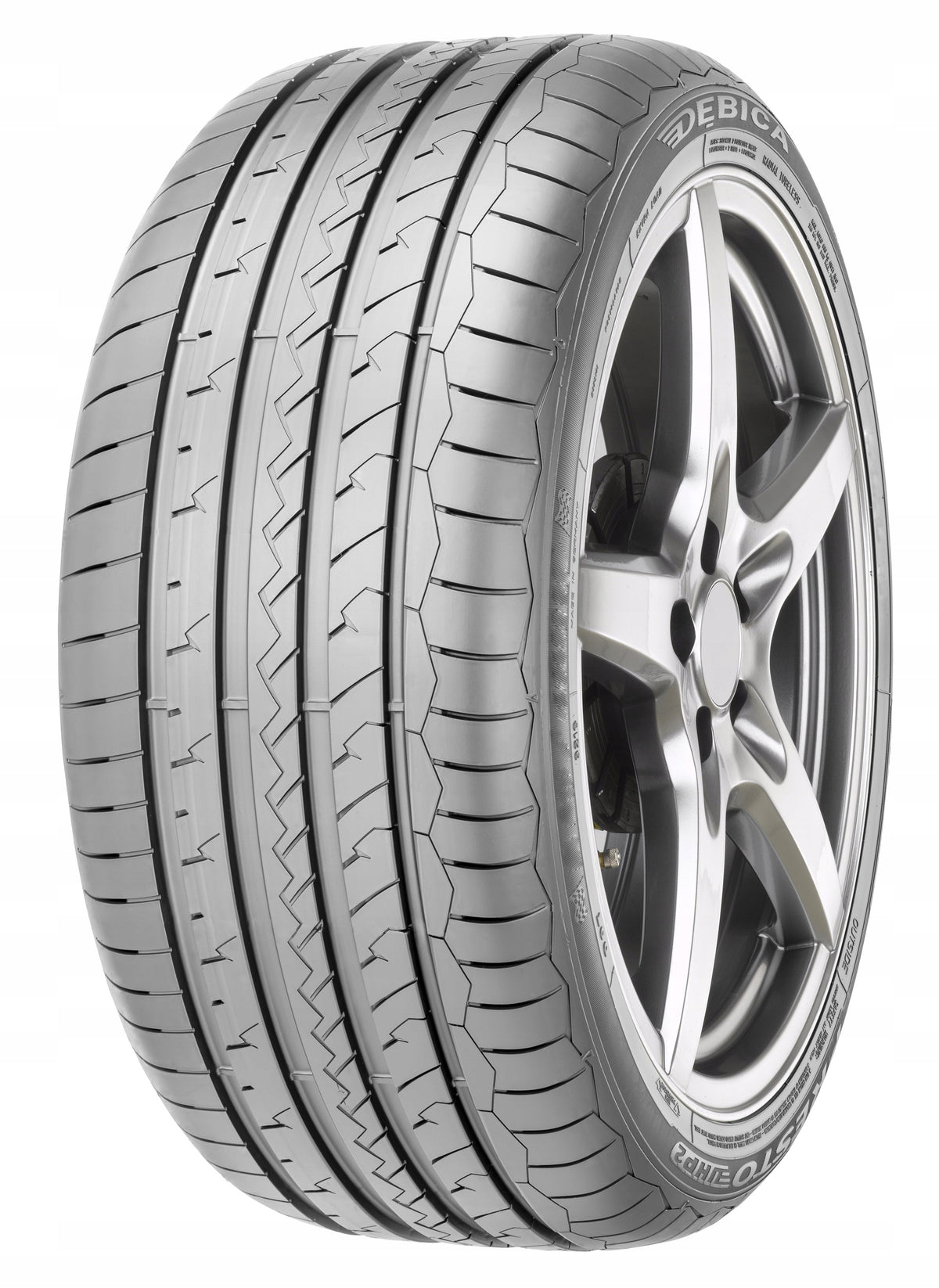 2 SUMMER TYRE 205/45R17 DĘBICA PRESTO UHP 2 88W Number of tires offered 2 pcs.