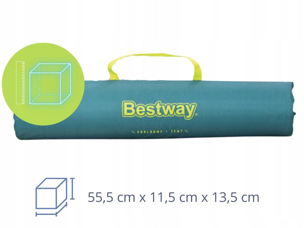 2 Seater Tourist Tent Cool Dome 3 Bestway 68085 Manufacturer code 68085