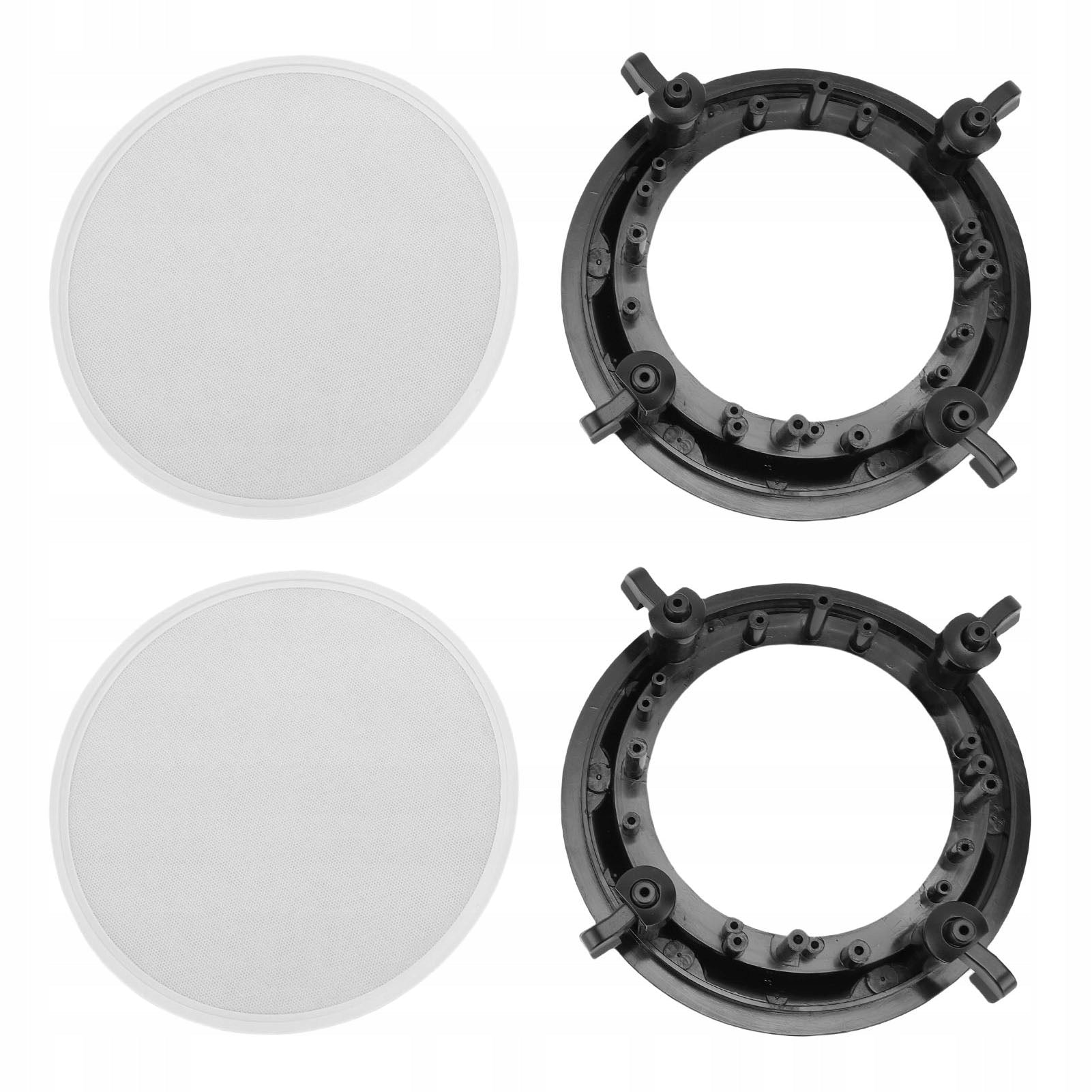 2 Set HG Metal Magnetic Grille Cover Ceiling Speakers