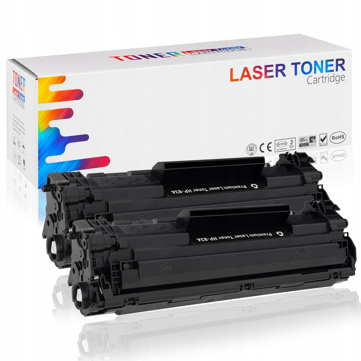 2 TONER FOR HP LaserJet Pro MFP M127fw M125a M125nw
