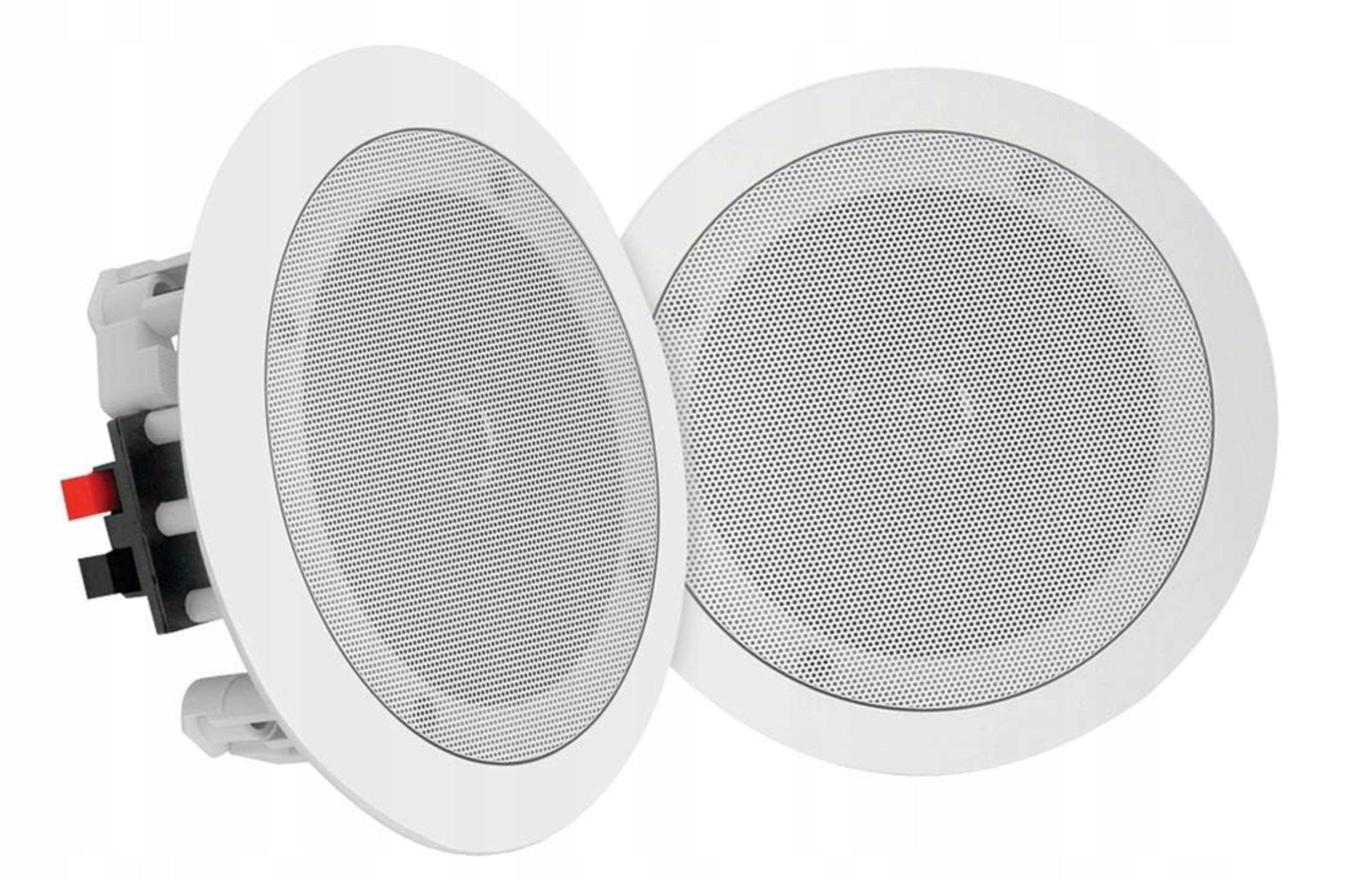 2-WAY WALL CEILING SPEAKERS 250 WATT WHITE PYLE 8 INCH PDICBT852RD Brand Pyle