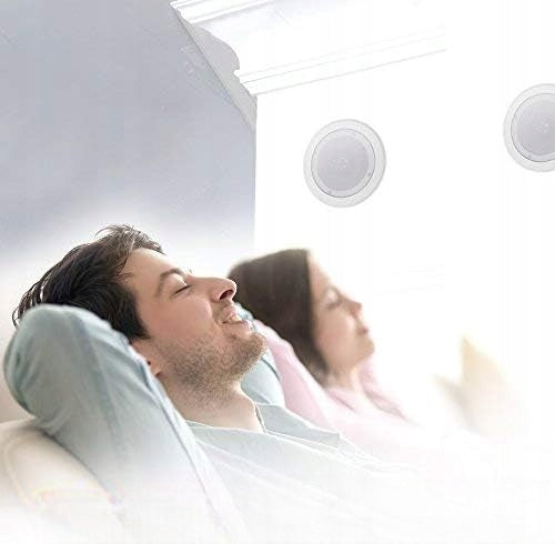 2-WAY WALL CEILING SPEAKERS 250 WATT WHITE PYLE 8 INCH PDICBT852RD Packaging status original