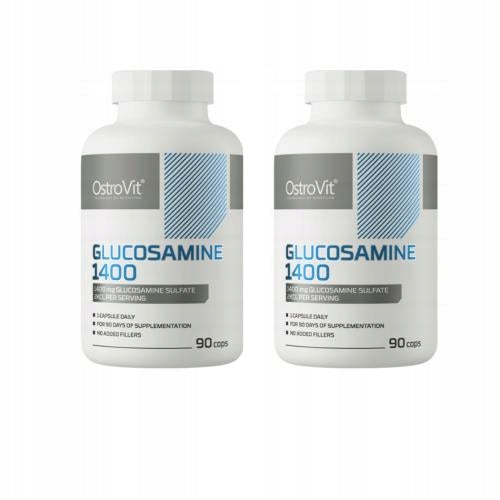 2 X OstroVit GLUCOSAMINE1400 - 90 CAPSULES