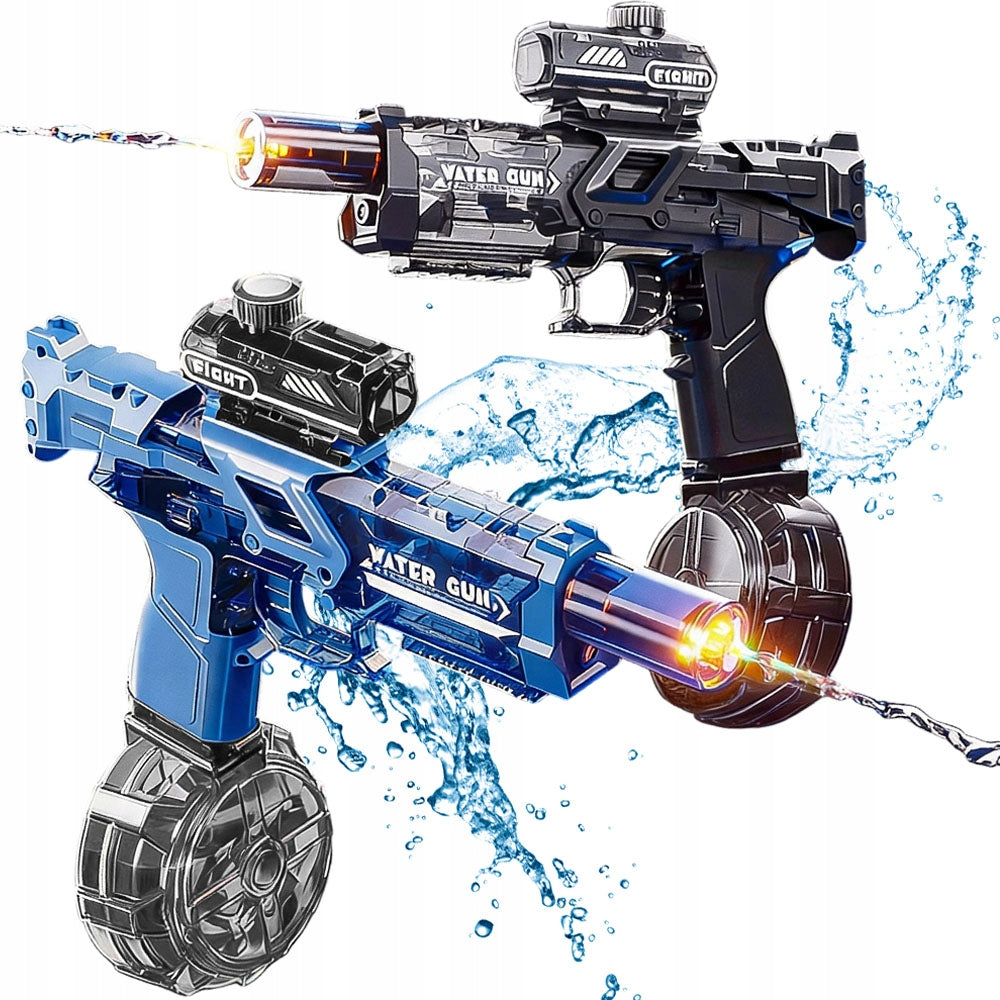 2 X Water Gun Electric Automatic Rifle Water Weapon Battery