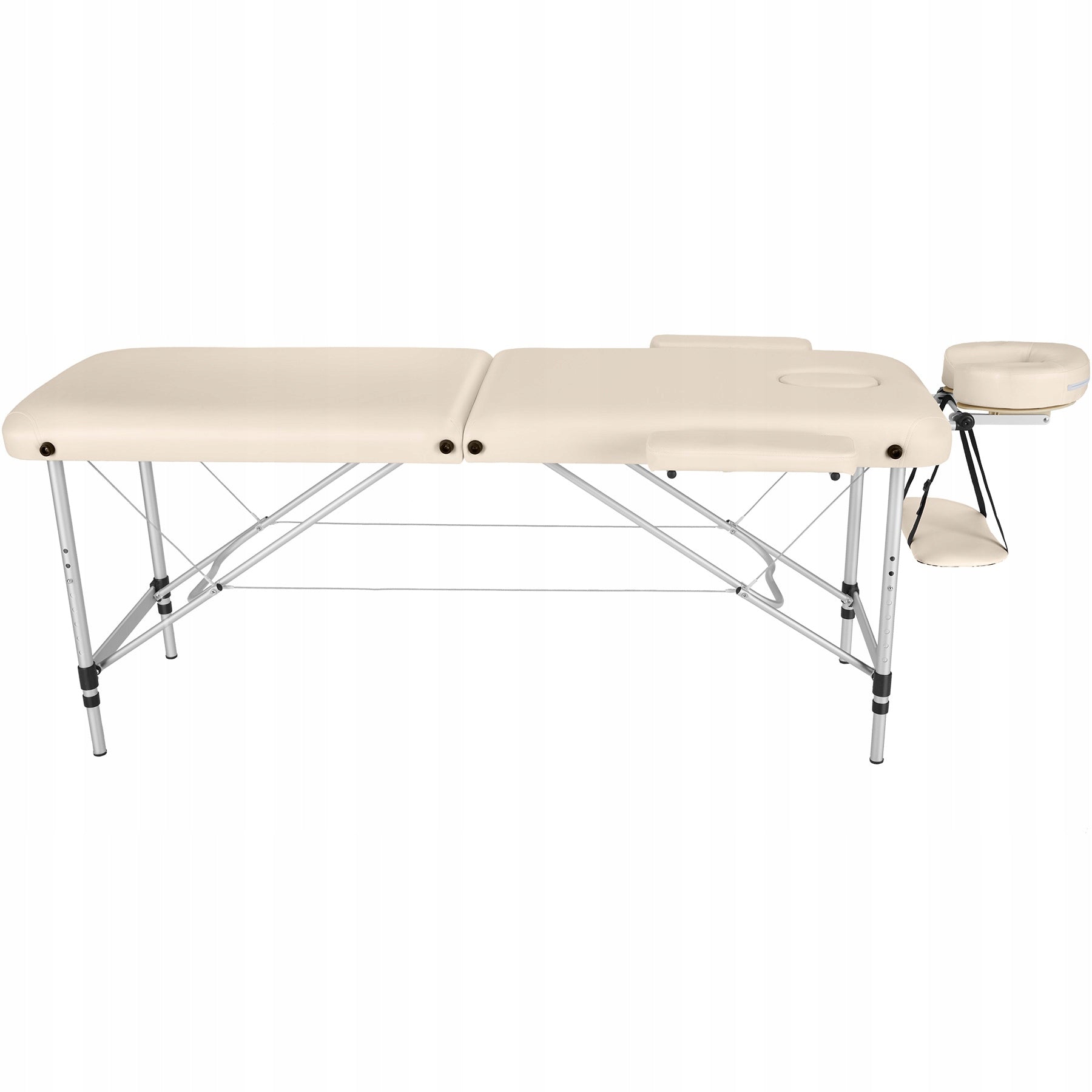 2-Zone Massage Bed with Rollers Frame material aluminum