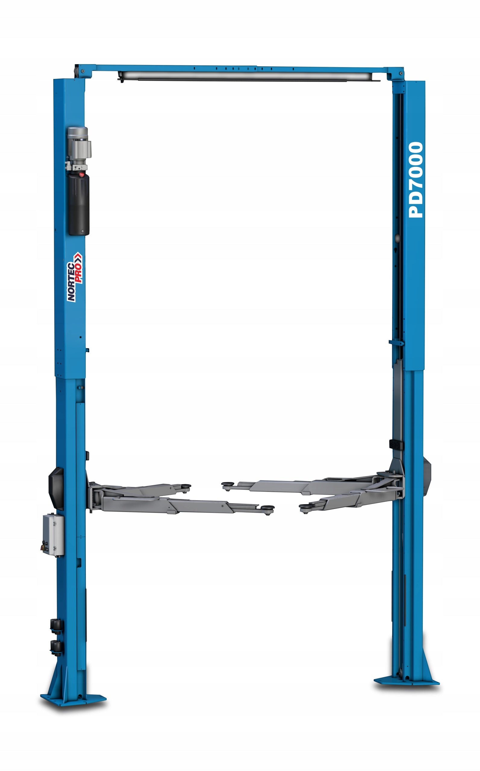 2-column lift combined with top 7000kg NORTEC PRO PD7000