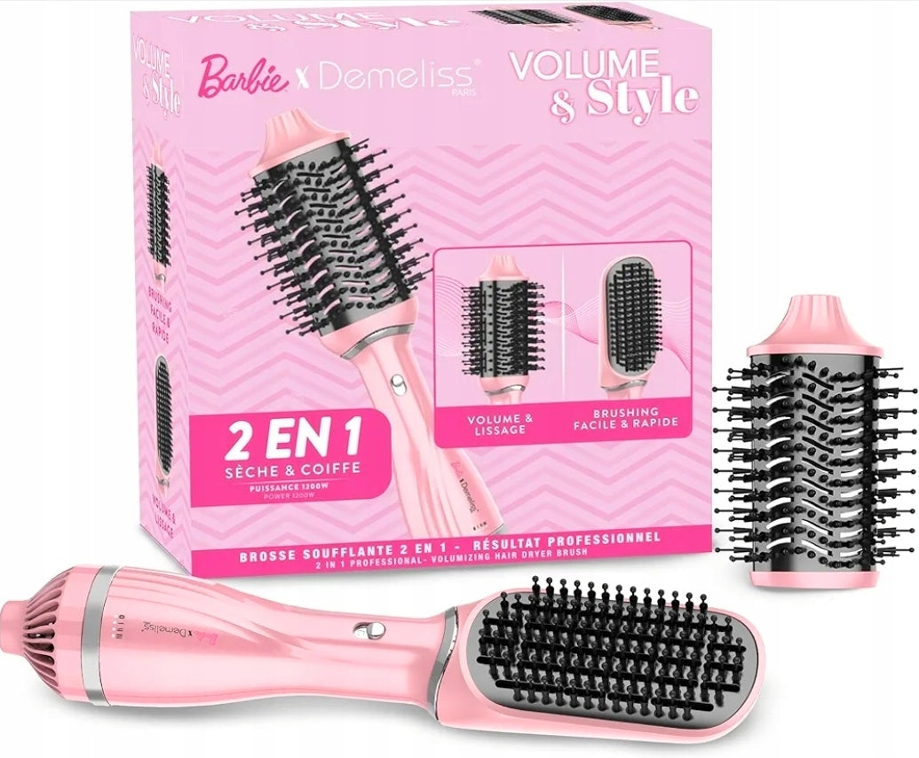 2-in-1 Blow Brush: Demelis VOLUME & STYLE Blow Brush