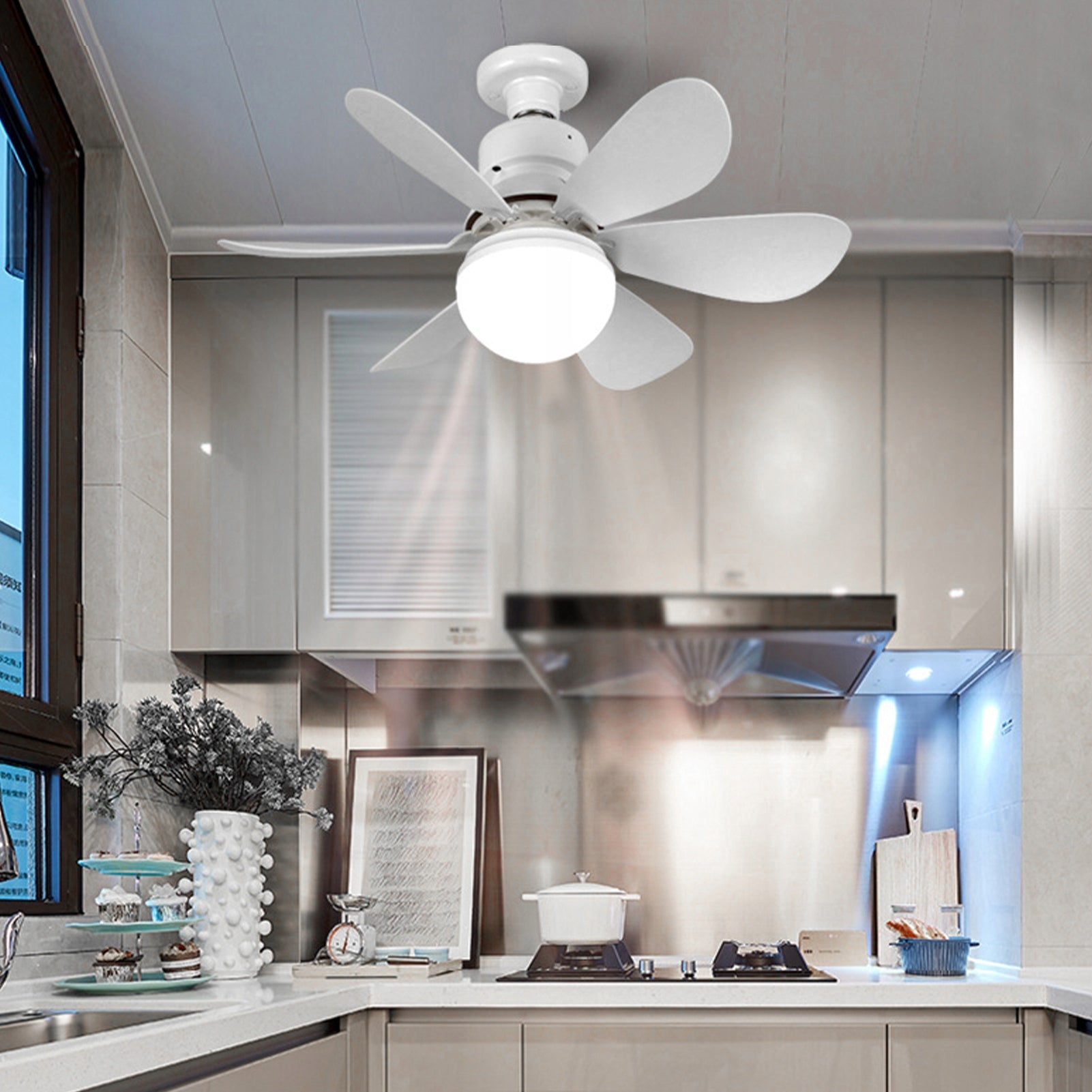 2-in-1 Ceiling Fan with Remote Control Brand no brand