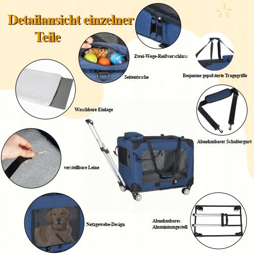 2-in-1 Folding Transport Box (Three Doors with Mesh Windows) Manufacturer code 8001819953060