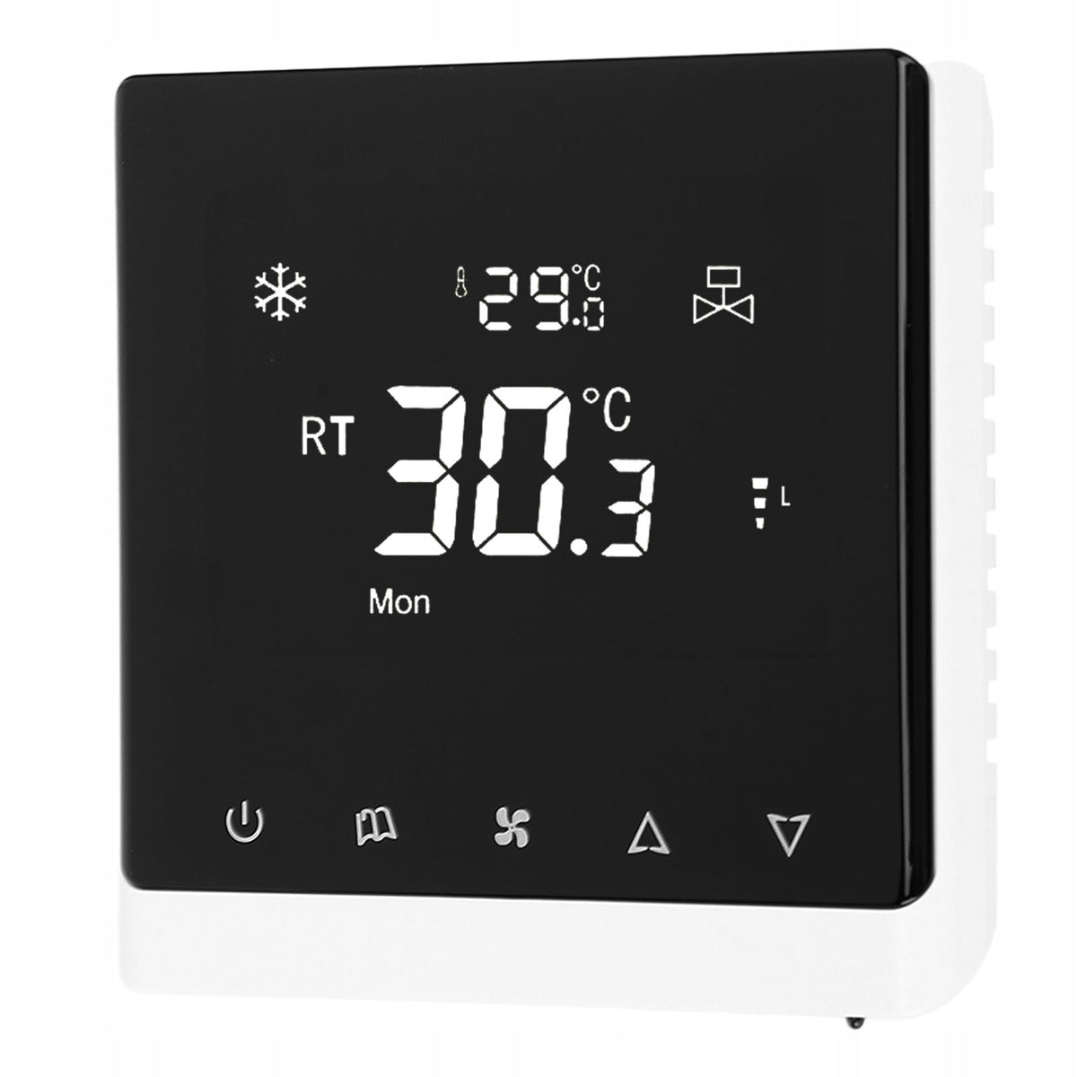 2 in 1 Wireless Smart LCD Thermostat O3 Display Dominant color multicolor