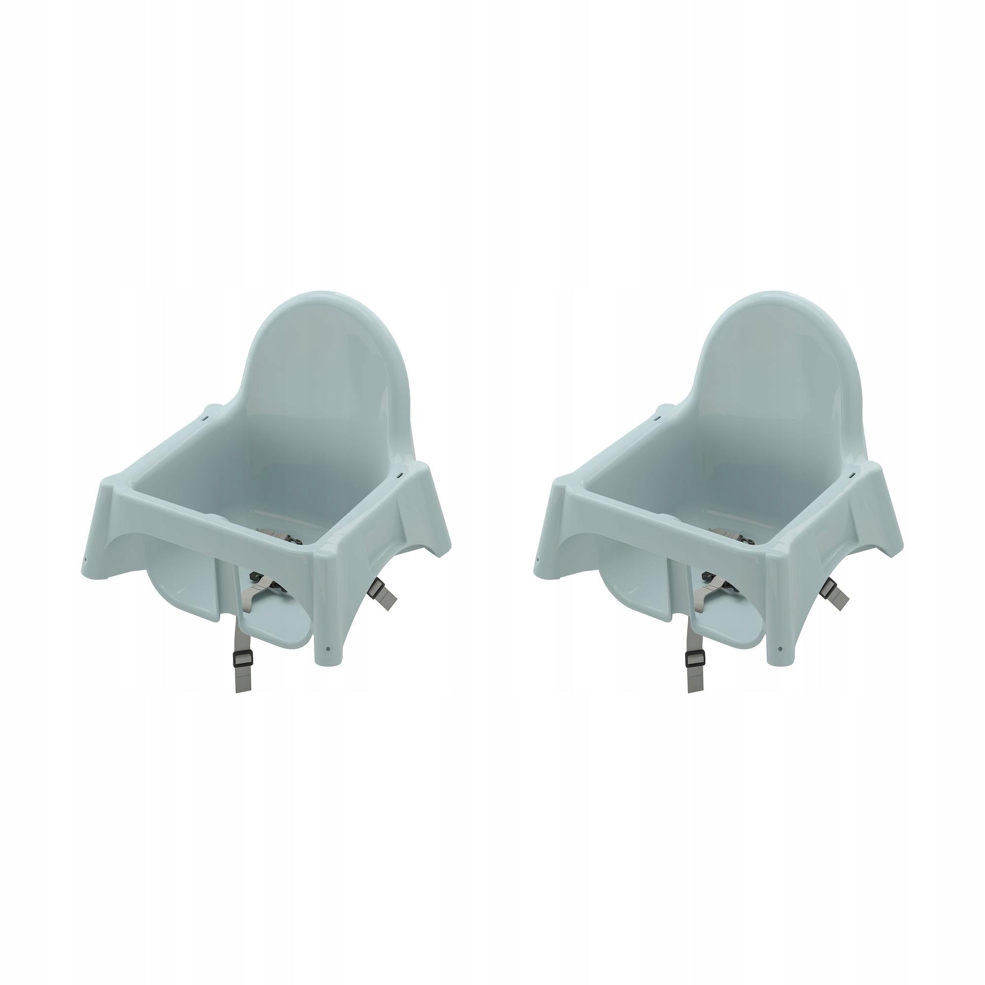 2 pcs ANTILOP High chair seat - grey-blue
