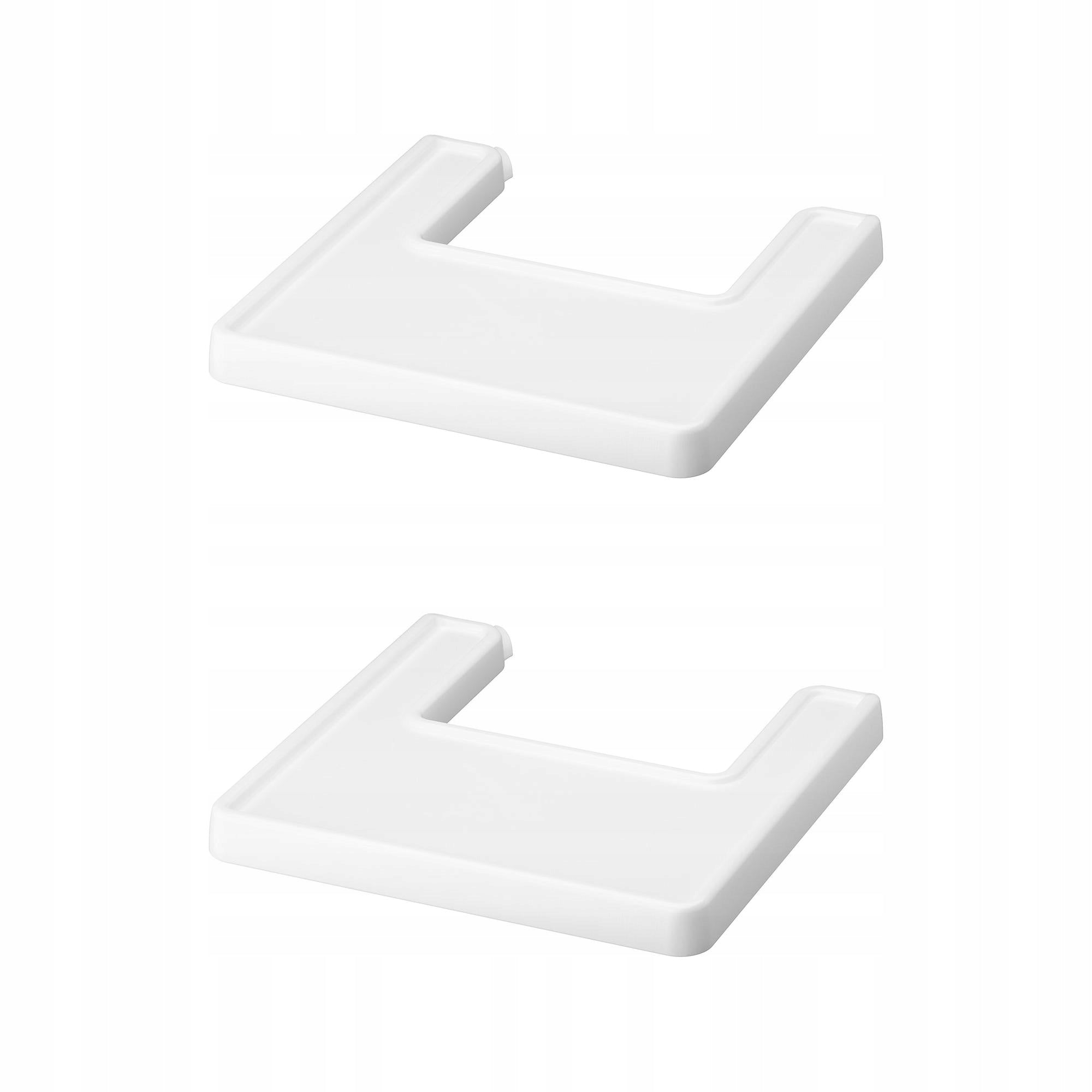 2 pcs ANTILOP chair tray white easy to clean