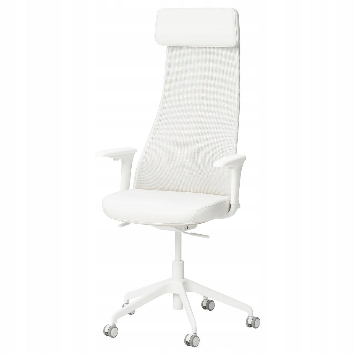 2 pcs JARVFJALLET Grann white office chair with armrests Brand IKEA