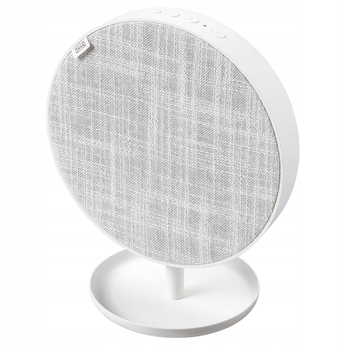 2 pcs Portable Bluetooth Speaker White 19cm Wireless Brand IKEA