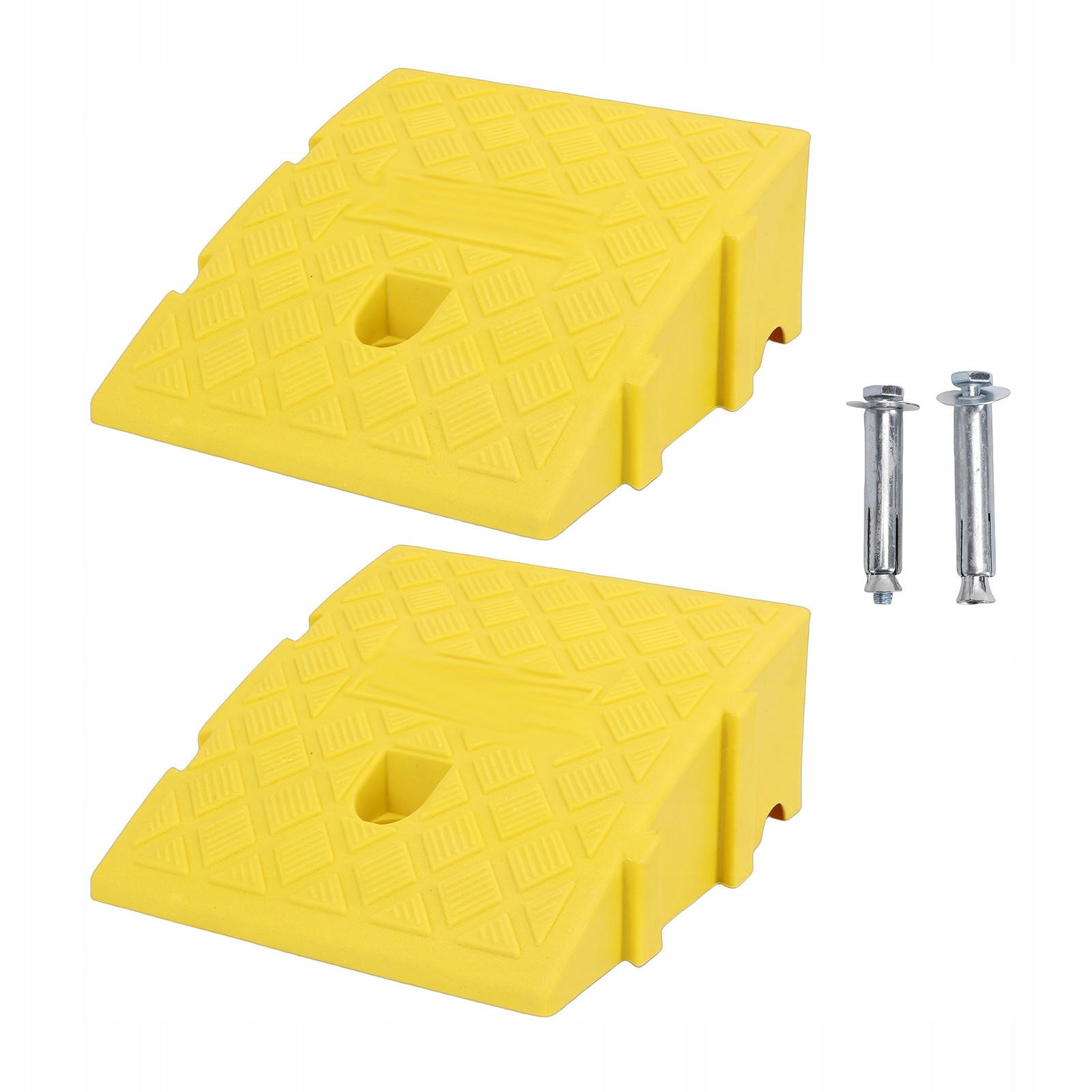 2 pcs curb ramp 11 cm height high load capacity portable ramp D5 Brand no brand