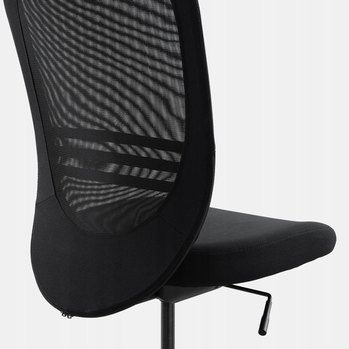 2 pcs office chair FLINTAN ergonomic black 114 cm Furniture depth 71 cm