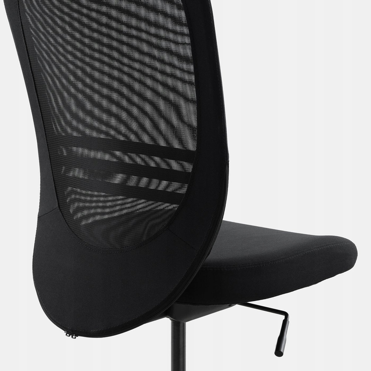 2 pcs office chair FLINTAN ergonomic black 114 cm Furniture depth 71 cm