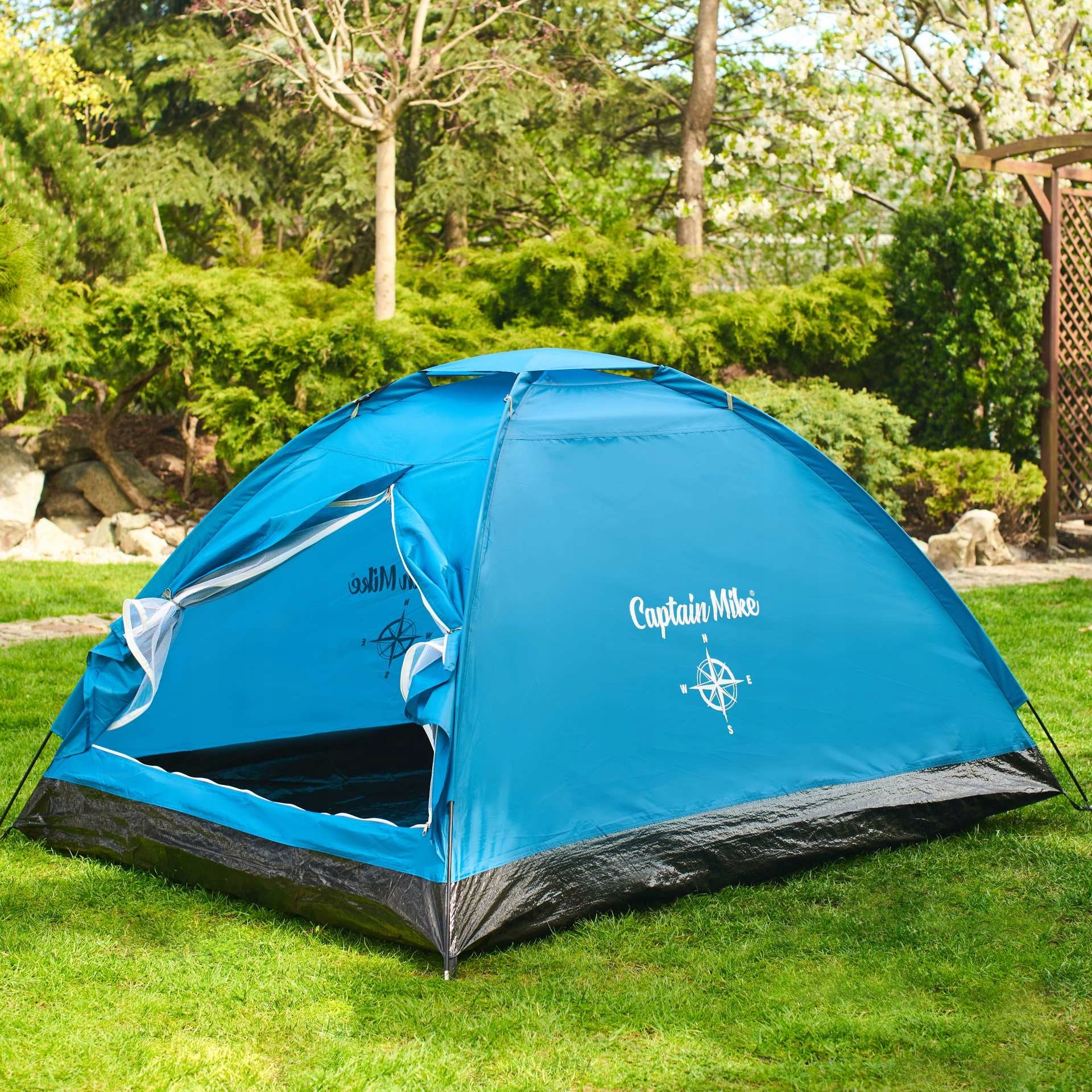2-person camping tent 200x140x100 cm UPF50+ Captain Mike Manufacturer code 310001660