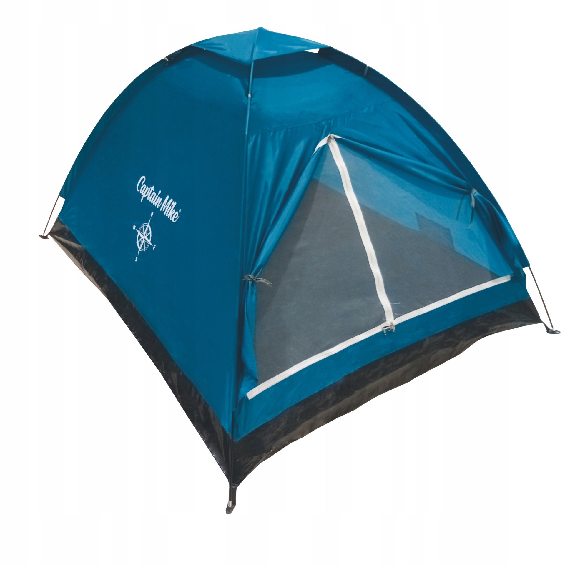 2-person camping tent 200x140x100 cm UPF50+ Captain Mike Model kempingowy