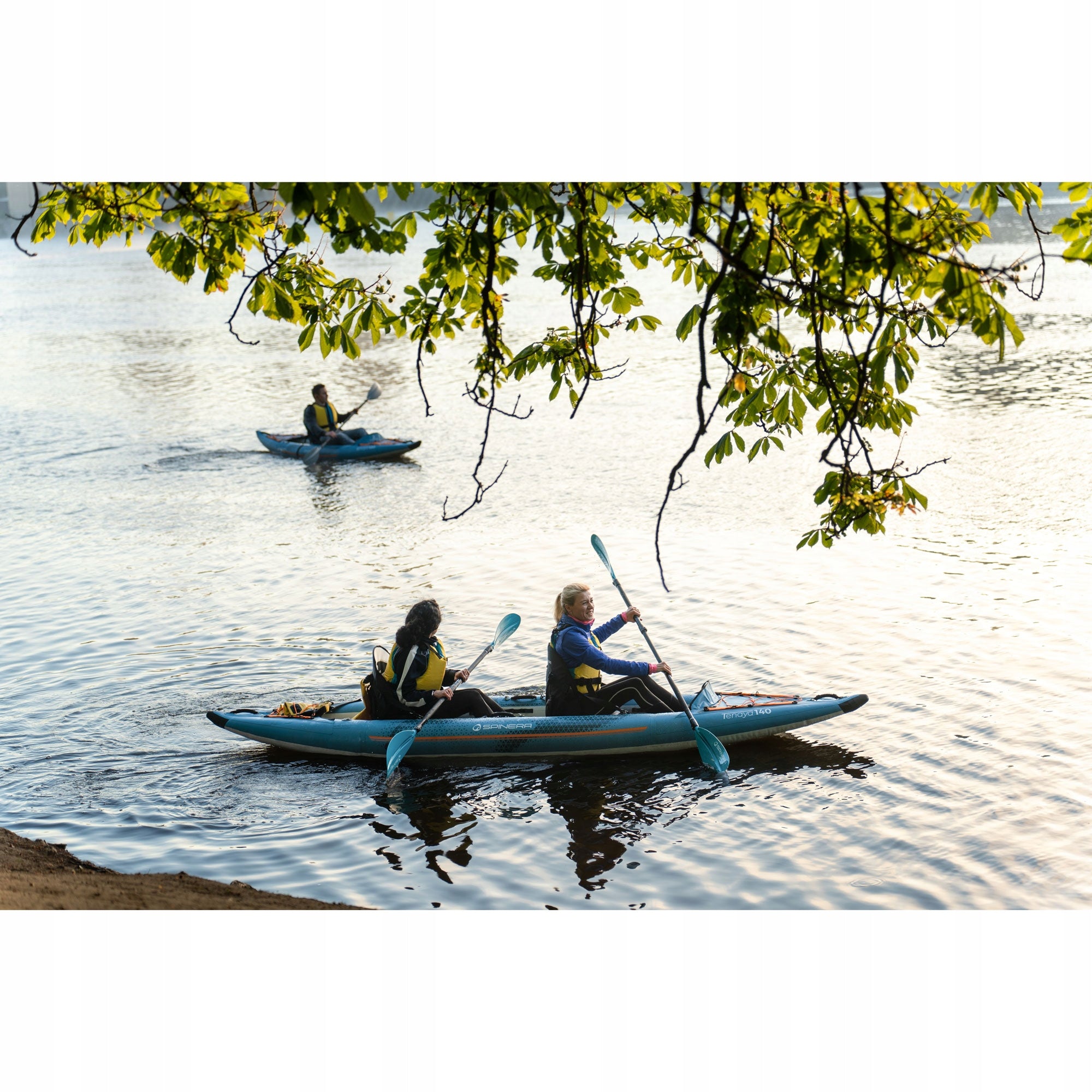 2-person pumped kayak SPINERA Tenaya 140 406 cm Material pneumatic