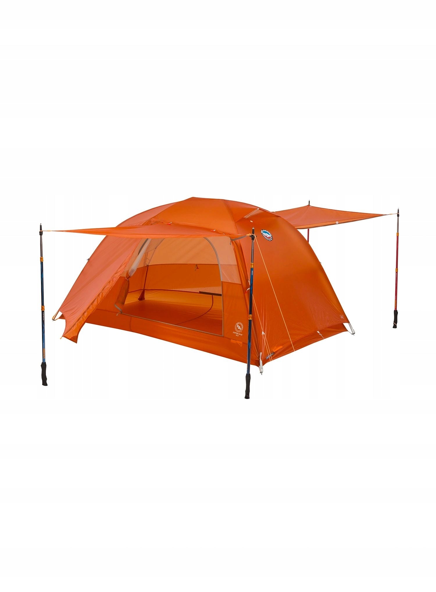 2-person tent Big Agnes Copper Spur UL2 - tangelo Waterproofness 1500 mm