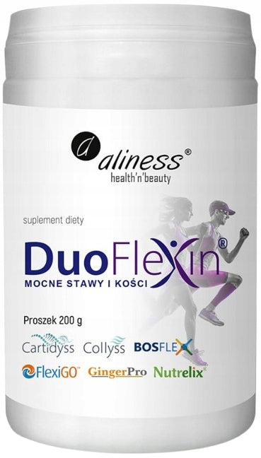 2 x Aliness Duoflexin powder 200g Joints Bones Wound healing Strength Medical device no