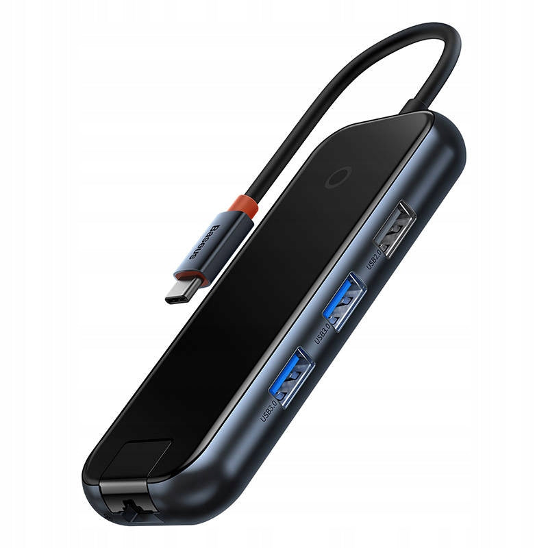 2 x Baseus Hub 5in1 AcmeJoy USB-C to USB PD + RJ45 100W Docking Station Manufacturer Baseus