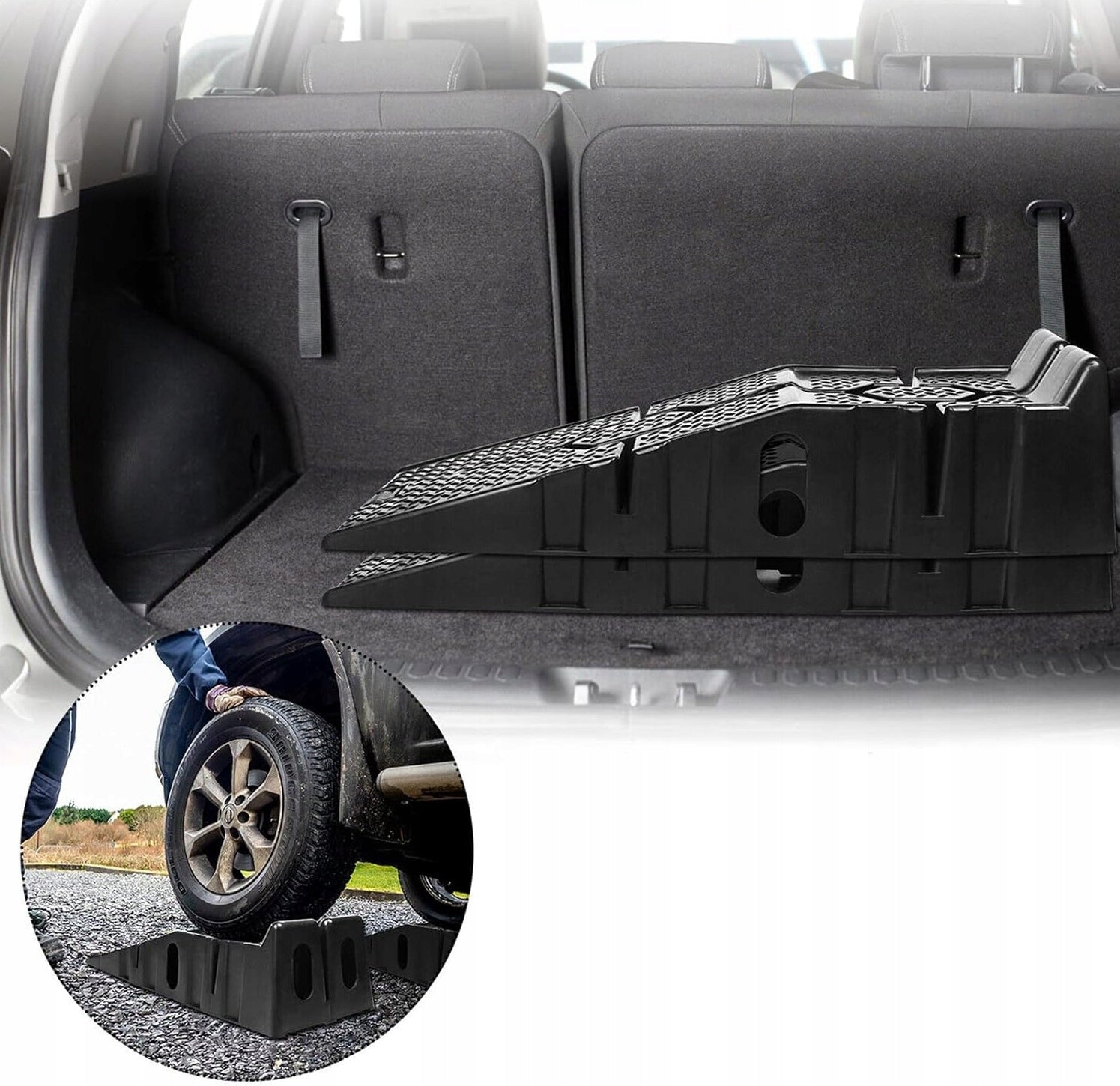 2 x Car Overrun Ramp Overrun Car Overrun 3T Brand Anytech