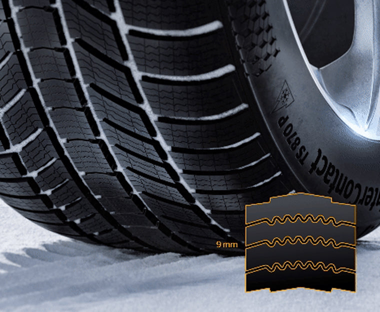 2 x Continental WinterContact TS870 P 215/60R18 102 H XL MO 3PMSF tire Number of tires offered 2 pcs.