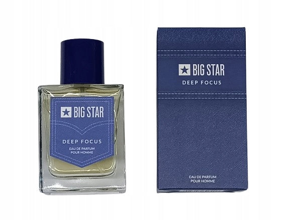 2 x Eau de Parfum for men Big Star DEEP FOCUS 50 ml Manufacturer code 5904966746529