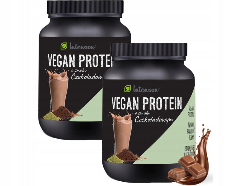 2 x INTENSON Vegan Protein Chocolate Conditioner (600 g)