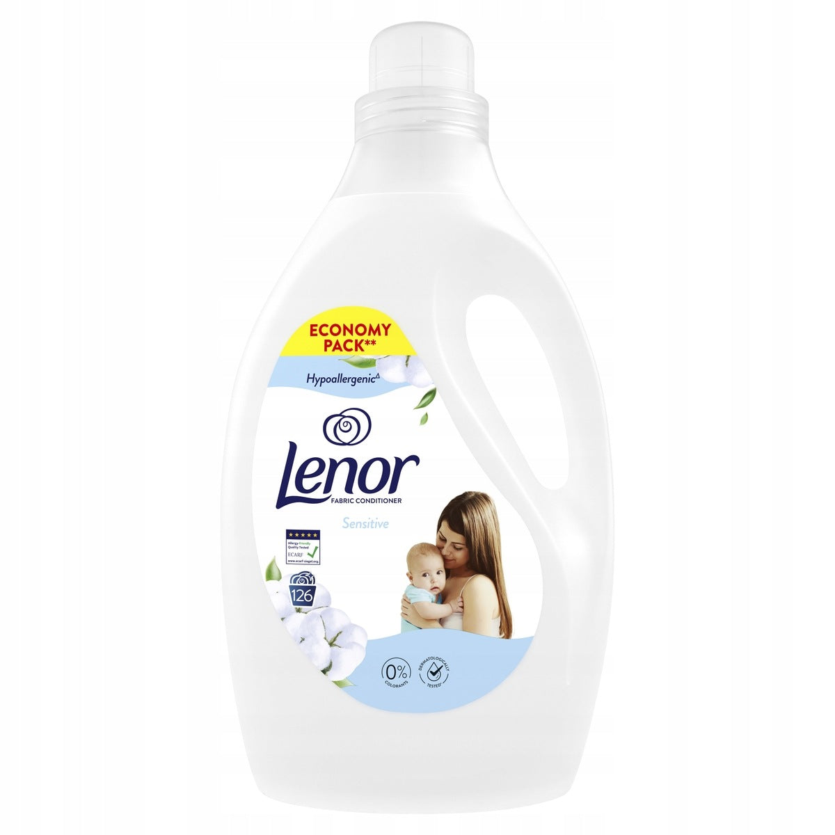 2 x Lenor Sensitive Fabric Rinsing Liquid, 2 x 126 Washes Manufacturer code 80878221