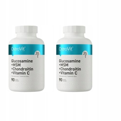 2 x OSTROVIT GLUCOSAMINE + MSM+ CHONDROITIN + VIT.C