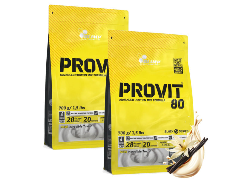 2 x Protein supplement OLIMP Provit 80 Vanilla (700 g)